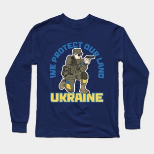 We Protect Our Land Long Sleeve T-Shirt